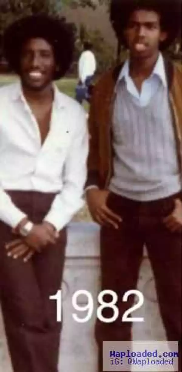 Photos: Two African men went back to their collegein the U.S and recreated a 1982 photo
